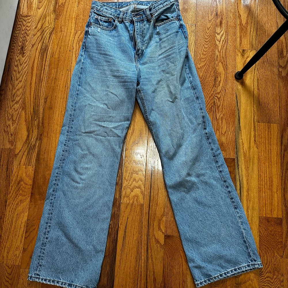 Dr. Denim Blue Flare & Wide Leg Jeans